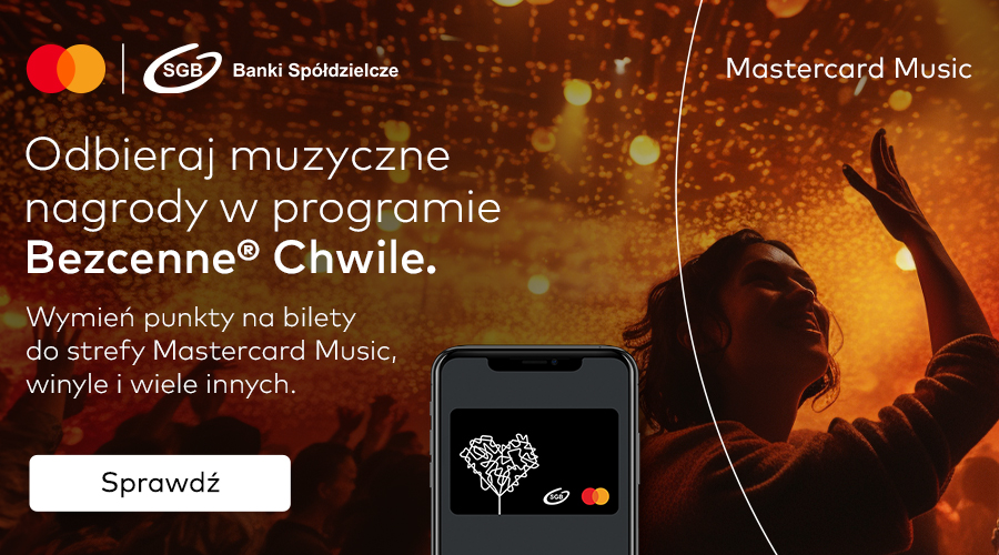 Mastercard Music - zbieraj punkty w Bezcennych Chwilach i odbieraj muzyczne nagrody